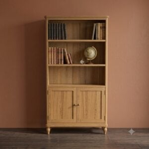 Verona Large Bookcase With Door